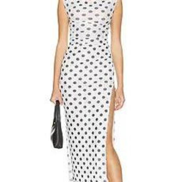 x Bridget Cora Maxi Dress in White - Picture 3 of 3